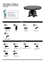 Предварительный просмотр 5 страницы Furniture of America CM3150RT Assembly Instructions Manual