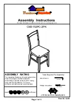 Furniture of America CM3152PC-2PK Assembly Instructions preview