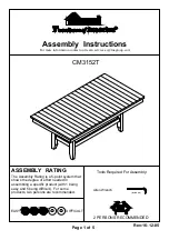 Furniture of America CM3152T Assembly Instructions preview