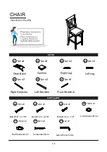 Preview for 5 page of Furniture of America CM3153GY-PC-2PK Assembly Instructions Manual