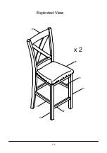 Preview for 6 page of Furniture of America CM3153GY-PC-2PK Assembly Instructions Manual