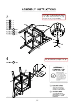 Preview for 8 page of Furniture of America CM3153GY-PC-2PK Assembly Instructions Manual