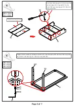 Preview for 5 page of Furniture of America CM3153PT Assembly Instructions Manual