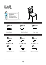 Preview for 5 page of Furniture of America CM3153SC-2PK Assembly Instructions Manual