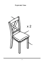 Preview for 6 page of Furniture of America CM3153SC-2PK Assembly Instructions Manual