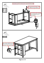 Preview for 9 page of Furniture of America CM3156PT Assembly Instructions Manual