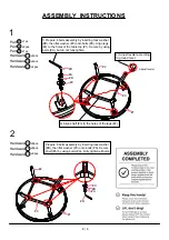 Preview for 6 page of Furniture of America CM3162RT Assembly Instructions Manual