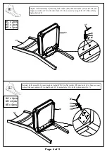 Preview for 4 page of Furniture of America CM3162SC-2PK Assembly Instructions