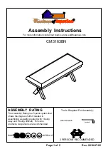 Furniture of America CM3163BN Assembly Instructions preview