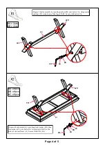 Preview for 4 page of Furniture of America CM3163BN Assembly Instructions