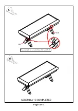 Preview for 5 page of Furniture of America CM3163BN Assembly Instructions