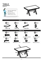 Preview for 5 page of Furniture of America CM3172T Assembly Instructions Manual