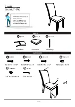 Preview for 7 page of Furniture of America CM3182T-5PK Assembly Instructions Manual