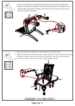 Preview for 5 page of Furniture of America CM3185AC-2PK Assembly Instructions