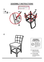 Preview for 7 page of Furniture of America CM3188PC-2PK Assembly Instructions Manual