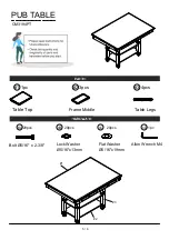 Предварительный просмотр 5 страницы Furniture of America CM3194PT Assembly Instructions Manual