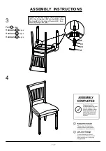 Preview for 7 page of Furniture of America CM3194SC-2PK Assembly Instructions Manual