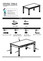 Preview for 5 page of Furniture of America CM3194T Assembly Instructions Manual