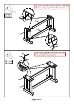 Preview for 4 page of Furniture of America CM3195BN Assembly Instructions