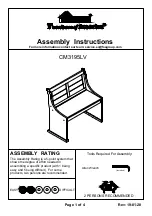 Furniture of America CM3195LV Assembly Instructions preview