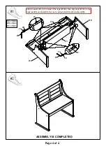 Предварительный просмотр 4 страницы Furniture of America CM3195LV Assembly Instructions