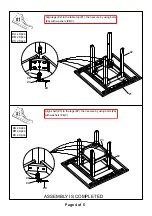 Preview for 4 page of Furniture of America CM3197T Assembly Instructions