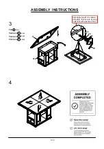 Preview for 9 page of Furniture of America CM3199PT Assembly Instructions Manual