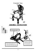 Preview for 6 page of Furniture of America CM3212AC-2PK Assembly Instructions Manual