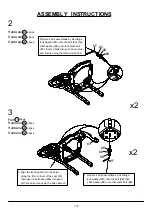 Preview for 7 page of Furniture of America CM3212AC-2PK Assembly Instructions Manual