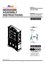 Furniture of America CM3212HB Assembly Instructions Manual preview