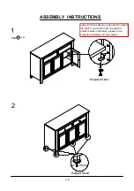 Preview for 6 page of Furniture of America CM3216SV Assembly Instructions Manual