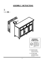 Preview for 7 page of Furniture of America CM3216SV Assembly Instructions Manual