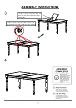 Preview for 7 page of Furniture of America CM3216T Assembly Instructions Manual