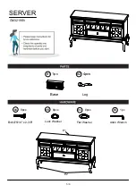 Preview for 5 page of Furniture of America CM3219SV Assembly Instructions Manual