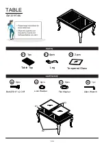 Preview for 5 page of Furniture of America CM3219T-66 Assembly Instructions Manual