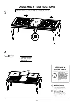 Preview for 7 page of Furniture of America CM3219T Assembly Instructions Manual