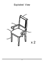 Preview for 6 page of Furniture of America CM3224AC-2PK Assembly Instructions Manual