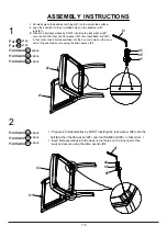 Preview for 7 page of Furniture of America CM3224AC-2PK Assembly Instructions Manual