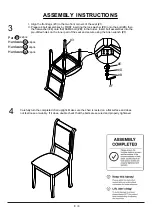 Preview for 8 page of Furniture of America CM3224SC-2PK Assembly Instructions Manual