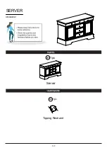 Предварительный просмотр 5 страницы Furniture of America CM3224SV Assembly Instructions Manual