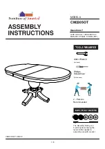 Furniture of America CM3305OT Assembly Instructions Manual preview