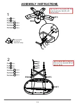 Preview for 6 page of Furniture of America CM3305OT Assembly Instructions Manual