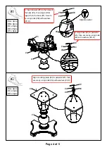 Preview for 4 page of Furniture of America CM3306RT-1/2 Assembly Instructions