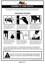 Preview for 2 page of Furniture of America CM3314PT-5K Assembly Instructions Manual