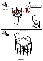 Preview for 8 page of Furniture of America CM3314PT-5K Assembly Instructions Manual