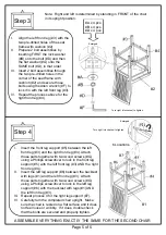 Preview for 5 page of Furniture of America CM3318PC-2PK Assembly Instructions