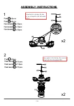 Preview for 7 page of Furniture of America CM3319T Assembly Instructions Manual