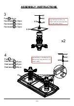 Preview for 8 page of Furniture of America CM3319T Assembly Instructions Manual