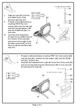 Preview for 4 page of Furniture of America CM3319W-SC-2PK Assembly Instructions