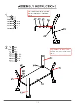 Preview for 7 page of Furniture of America CM3323T Assembly Instructions Manual